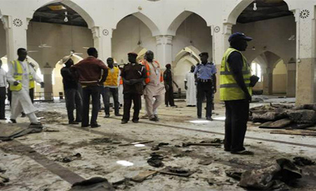 Decenas de heridos fueron evacuados y atendidos en Hospital de Bama Nigeria: Más de siete muertos en un doble atentado suicida contra una mezquita